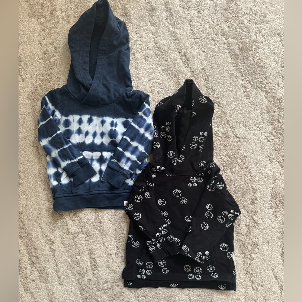 NEW Bundle of 2 baby boy hoodies- sovereign code and miles baby - 12 months